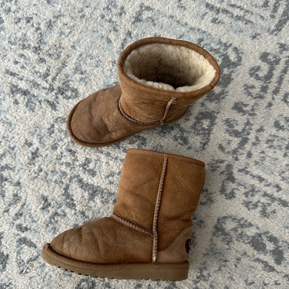 UGG Tan Shearling Boots